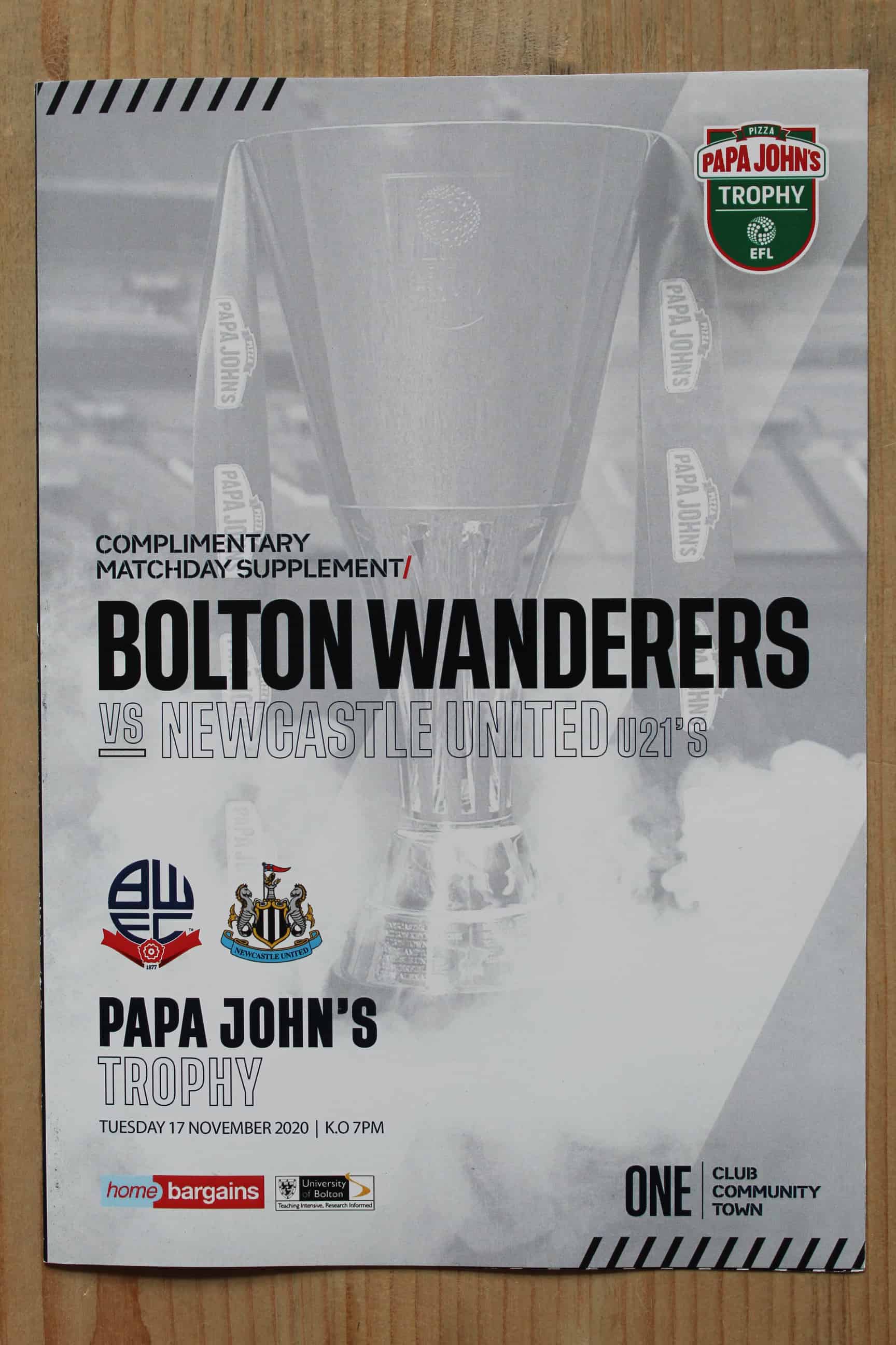 Bolton Wanderers FC v Newcastle United FC